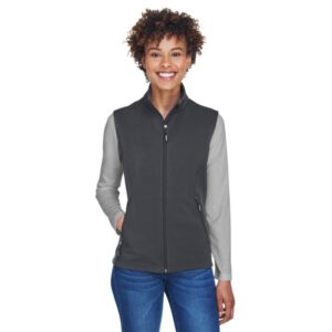Custom CORE365 Ladies' Cruise Two-Layer Fleece Bonded Soft Shell Vest