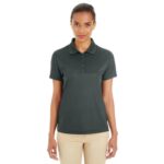 Custom CORE365 Ladies' Express Microstripe Performance Piqué Polo