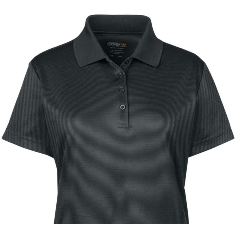 Custom CORE365 Ladies' Express Microstripe Performance Piqué Polo - 3