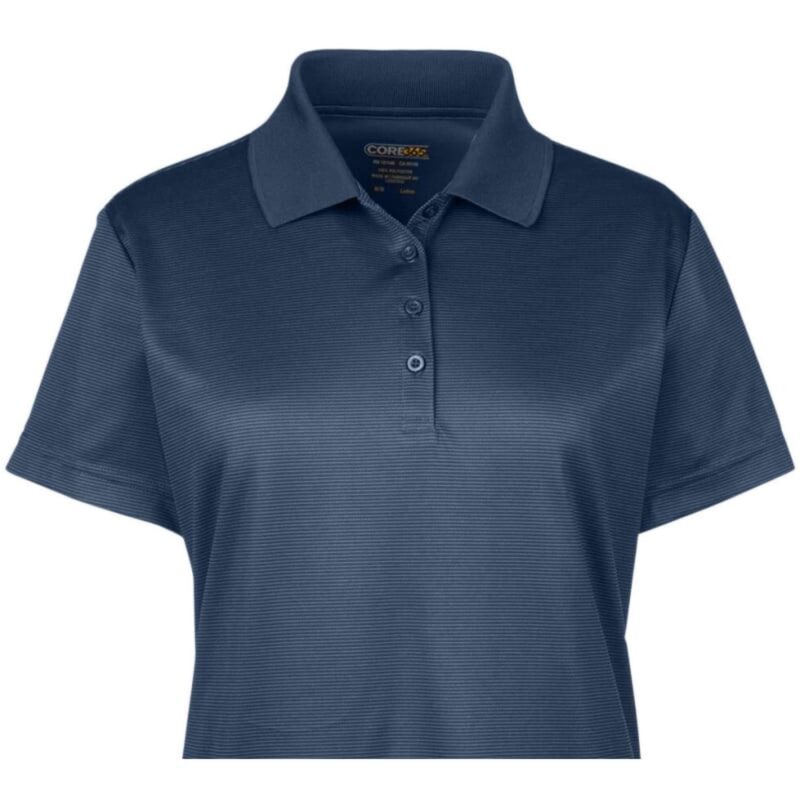 Custom CORE365 Ladies' Express Microstripe Performance Piqué Polo - 4