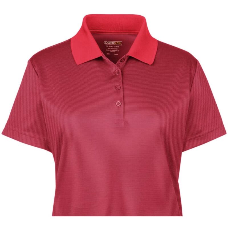 Custom CORE365 Ladies' Express Microstripe Performance Piqué Polo - 5