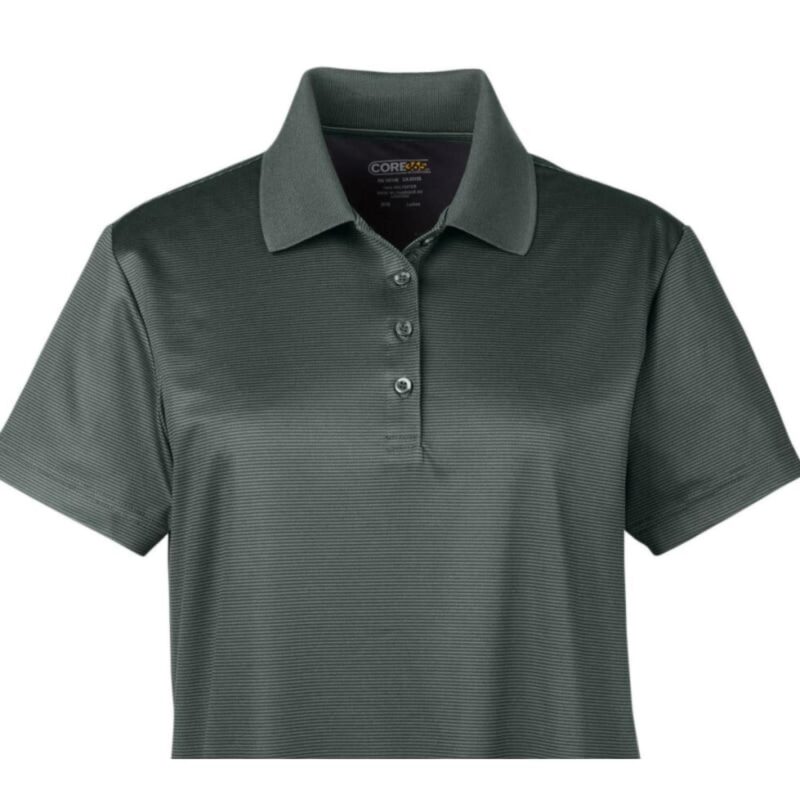 Custom CORE365 Ladies' Express Microstripe Performance Piqué Polo - 6