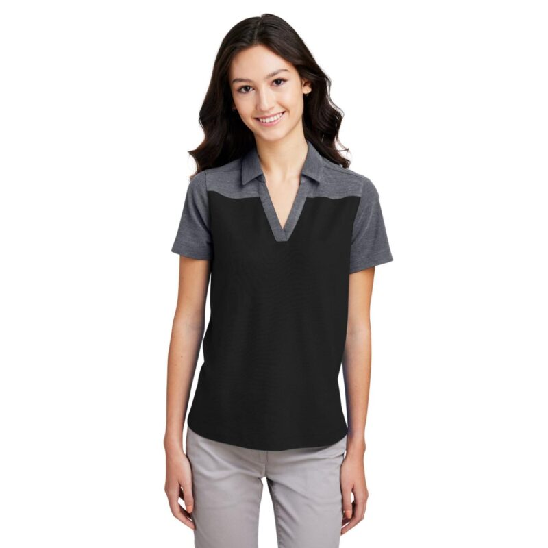 Custom CORE365 Ladies' Fusion ChromaSoft Colorblock Polo - 1