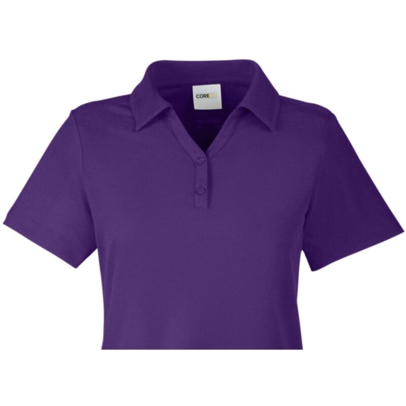 Custom CORE365 Ladies' Fusion ChromaSoft™ Pique Polo - 9
