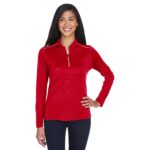 Custom CORE365 Ladies' Kinetic Performance Quarter-Zip