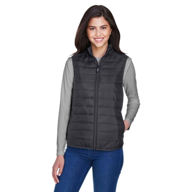 Custom CORE365 Ladies' Prevail Packable Puffer Vest