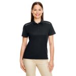 Custom CORE365 Ladies' Radiant Performance Piqué Polo With Reflective Piping - 1