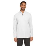 Custom CORE365 Men's Fusion ChromaSoft™ Pique Quarter-Zip - 1