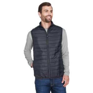 Custom CORE365 Men's Prevail Packable Puffer Vest