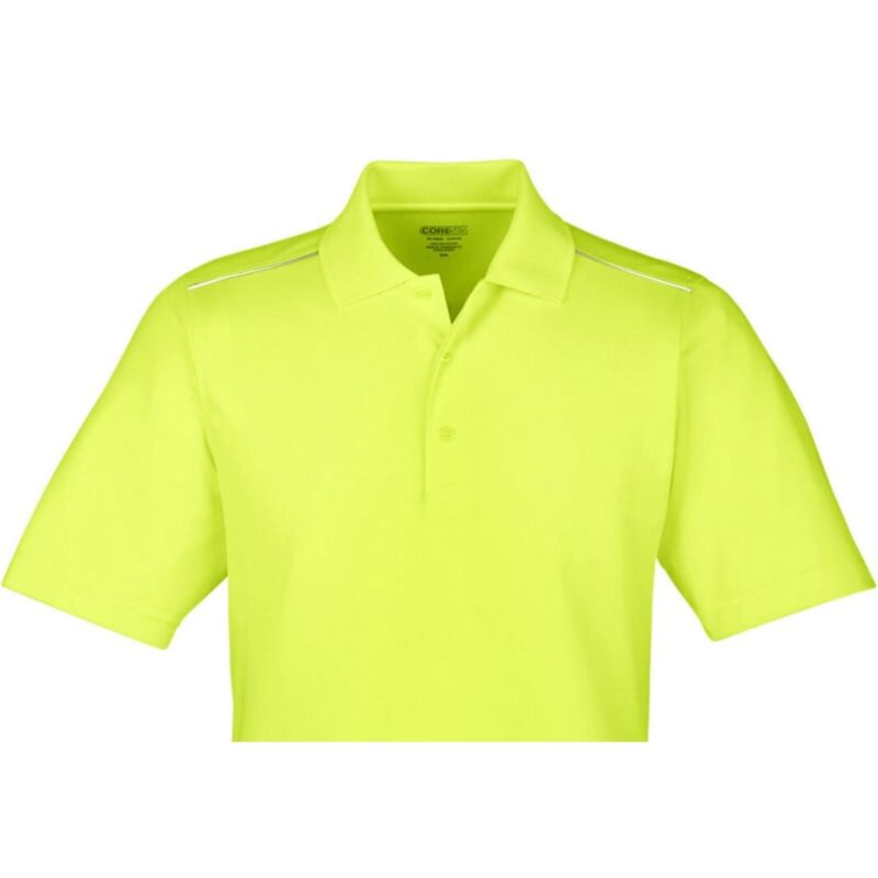Custom CORE365 Men's Radiant Performance Piqué Polo With Reflective Piping - 6
