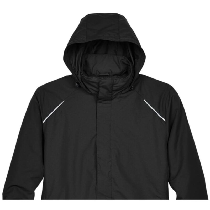 Custom CORE365 Men's Tall Profile Fleece-Lined All-Season Jacket - 3