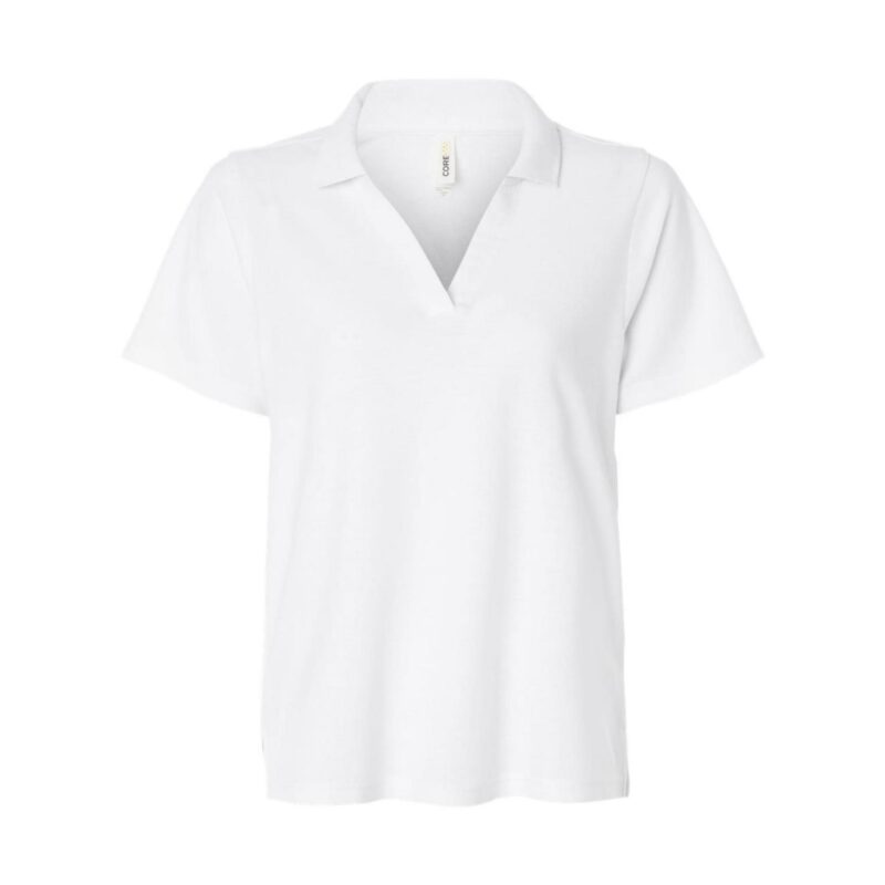 Custom CORE365 Women's Resolve CVC Performance Pique Polo - CE106W - 1