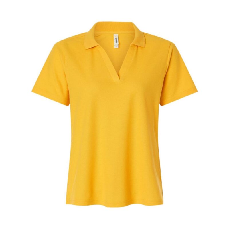 Custom CORE365 Women's Resolve CVC Performance Pique Polo - CE106W - 5