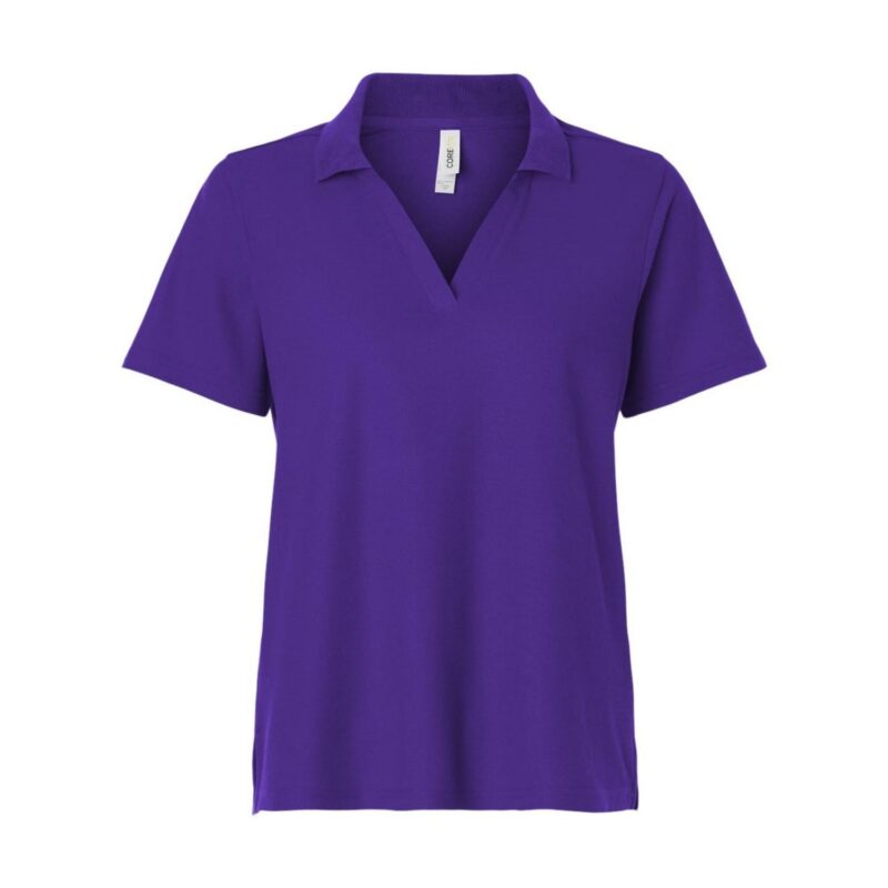 Custom CORE365 Women's Resolve CVC Performance Pique Polo - CE106W - 7
