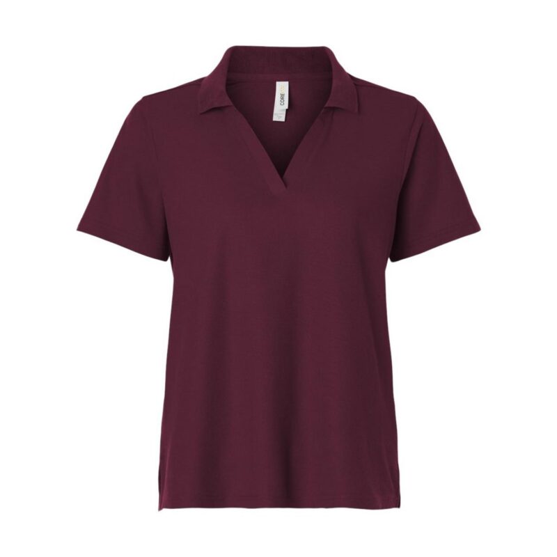Custom CORE365 Women's Resolve CVC Performance Pique Polo - CE106W - 4