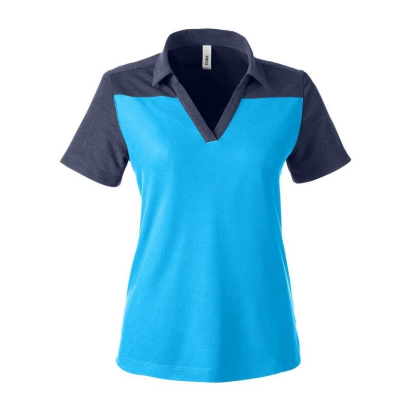 Custom CORE365 Ladies' Fusion ChromaSoft Colorblock Polo - 8