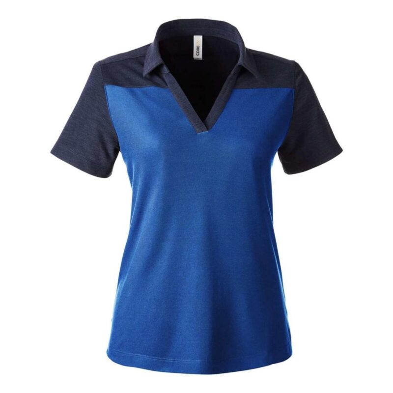 Custom CORE365 Ladies' Fusion ChromaSoft Colorblock Polo - 9